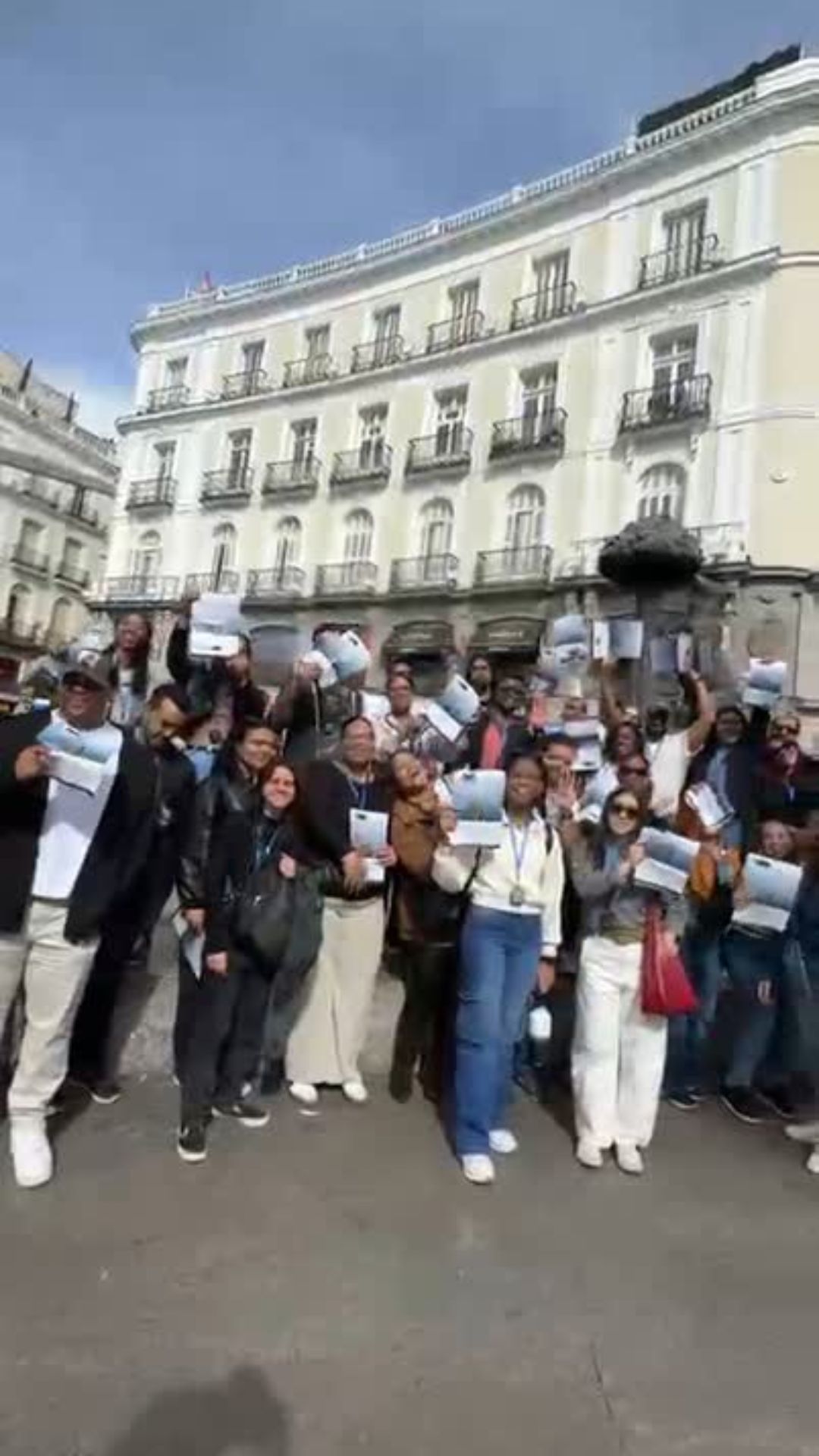 Spain Business School da la bienvenida a sus nuevos alumnos con un tour cultural y de networking por Madrid