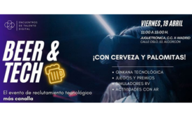 Spain Business School potencia la empleabilidad en Beer & Tech, el evento más original para perfiles tech
