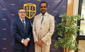 SBS recibe la visita del Embajador de Haití en España para explorar vías de colaboración académica