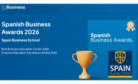 Spain Business School, doble ganadora en los Spanish Business Awards 2026 de EU Business News