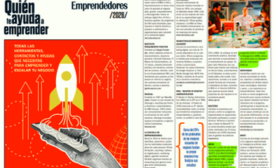 Máster in Managmet de MEBS, oportunidades, retos y el impulso con el que ayuda la formación al emprendimiento, en la revista Emprendedores