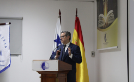 Miguel Ángel Blanco participa, en Panamá, de la Jornada de conferencias sobre educación y mercado laboral